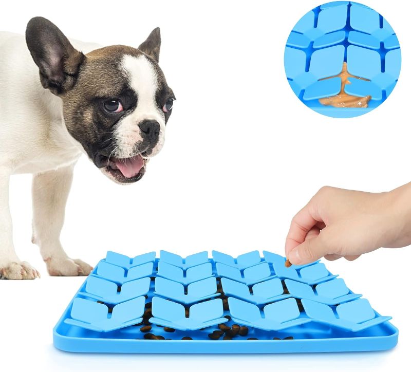 Photo 1 of 
MOOGROU Snuffle Mat for Dogs, Silicone Interactive Dog Toys for Smell Training&Slow Down Eating,Dog Enrichment Puzzle Toys Encourage Natural Foraging.