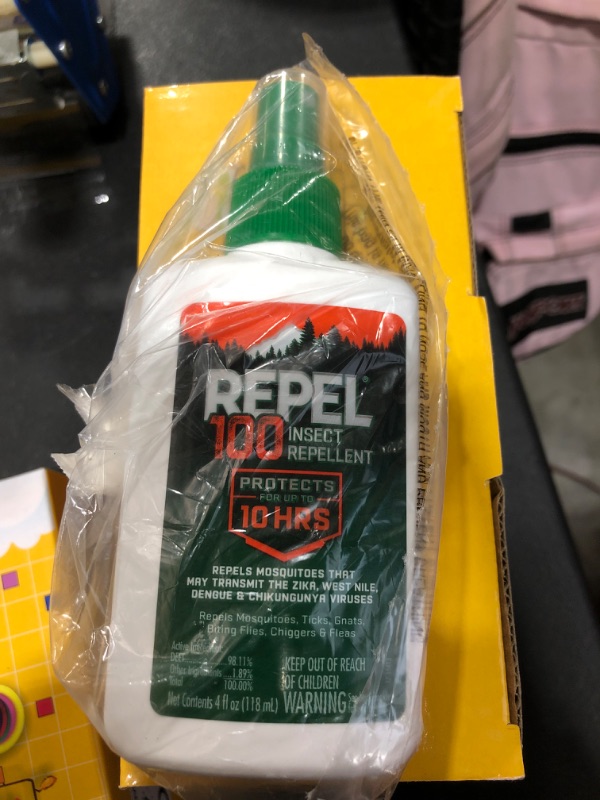 Photo 2 of Repel 100 Insect Repellent, Pump Spray, 4-Fluid Ounces, 10-Hour Protection