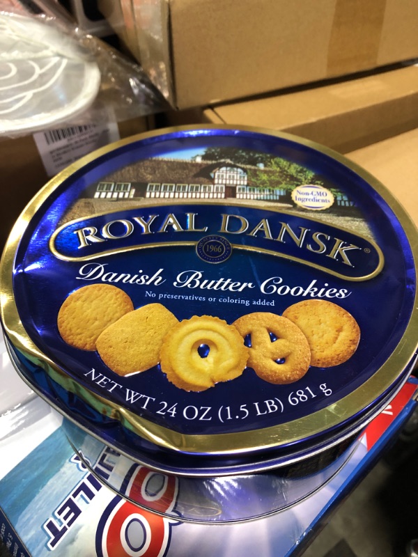 Photo 2 of Royal Dansk Danish Cookies Tin, butter, 24 Ounce 1.5 Pound (Pack of 1)