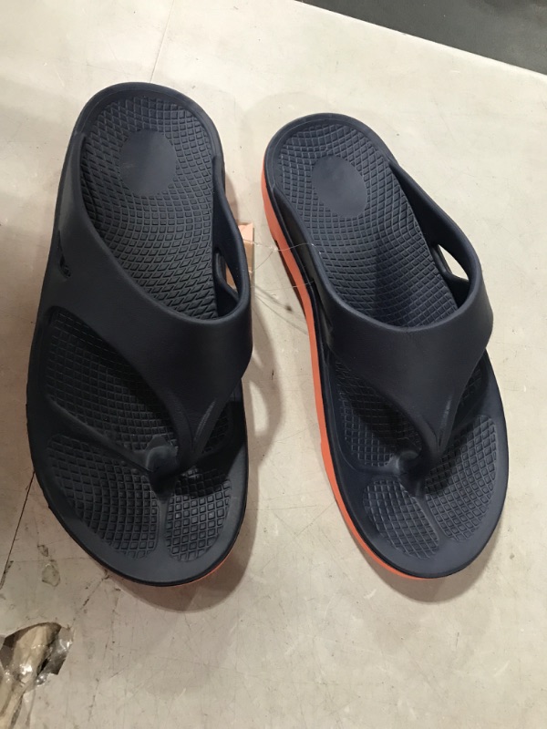 Photo 1 of (12.5) Men's two Tone Flip Flops 