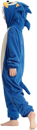 Photo 1 of (L) OGU' DEAL Kids Sonic Onesie Halloween Sonic The Hedgehog Cosplay 105