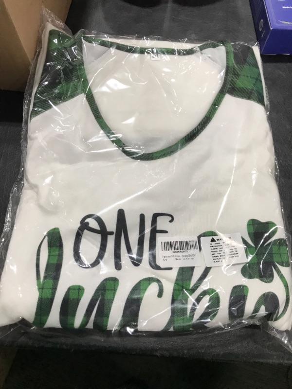 Photo 1 of 2XL WHITE ST PATRICKS SHIRT 