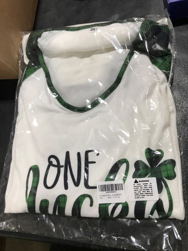 Photo 1 of 2XL WHITE ST PATRICKS SHIRT 