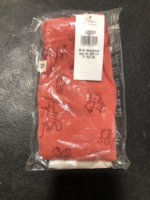 Photo 1 of GAP Boys' Pull on Short 0-3 Months Coral Sunrise