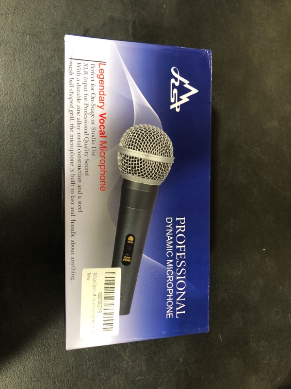 Photo 2 of ABO Gear Dynamic Microphone Karaoke Microphone Handheld Microphone Professional Moving Coil Dynamic Handheld Microphone