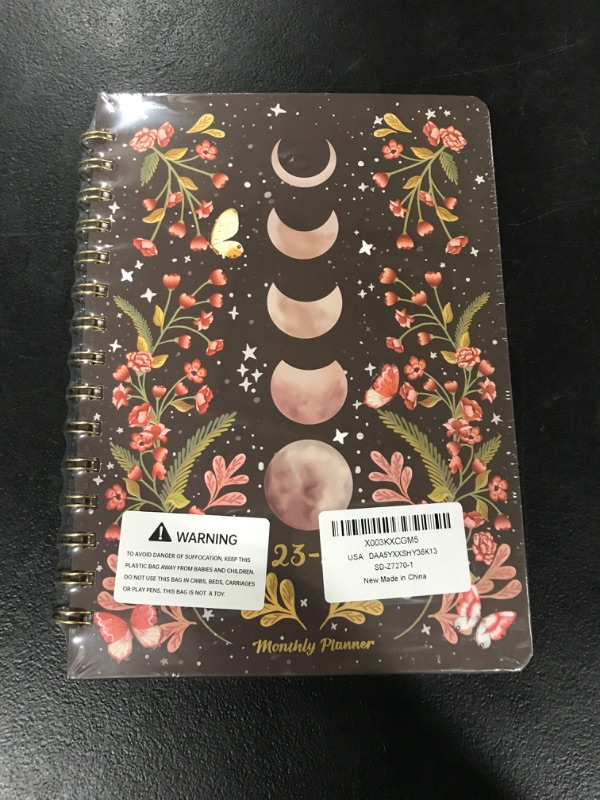 Photo 2 of Monthly Planner/Calendar 2023-2026 - 3 Year Monthly Planner, July.2023 - June. 2026, 6.3" x 8.4", 36 Monthly Planner with Hardcover, Back Pocket with 30 Notes Pages & Tabs - Moon