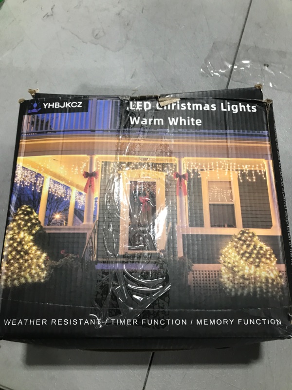 Photo 1 of 164ft LED Christmas lights Decorations Warm White