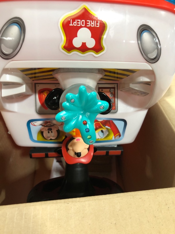 Photo 1 of Disney Mickey Mouse Fire Truck Interactive Ride On
