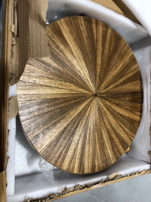 Photo 1 of Round Side Table with Charging Station, Mid Century Modern Nightstand, End Table with USB Ports & Power Outlets, Farmhouse Bedside Table, Small Night Stand End Side Tables for Living Room Bedroom