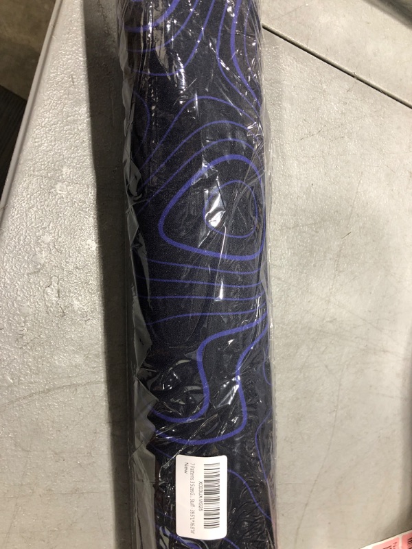 Photo 1 of ?7 Patterns 3 Sizes??1 Pack / 2 Pack?Gaming Mouse Pad Topographic Contour Large Desk Mat Desk Pad for Keyboard and Mouse Mouse Mat for Office and Home Office Desk Accessories - 39.5"L*16.8"W XXL-39.5"L*16.8"W ?1pack?_purpleblue