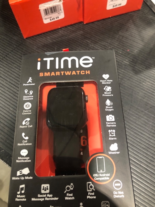 Photo 1 of iTime Smartwatch Black