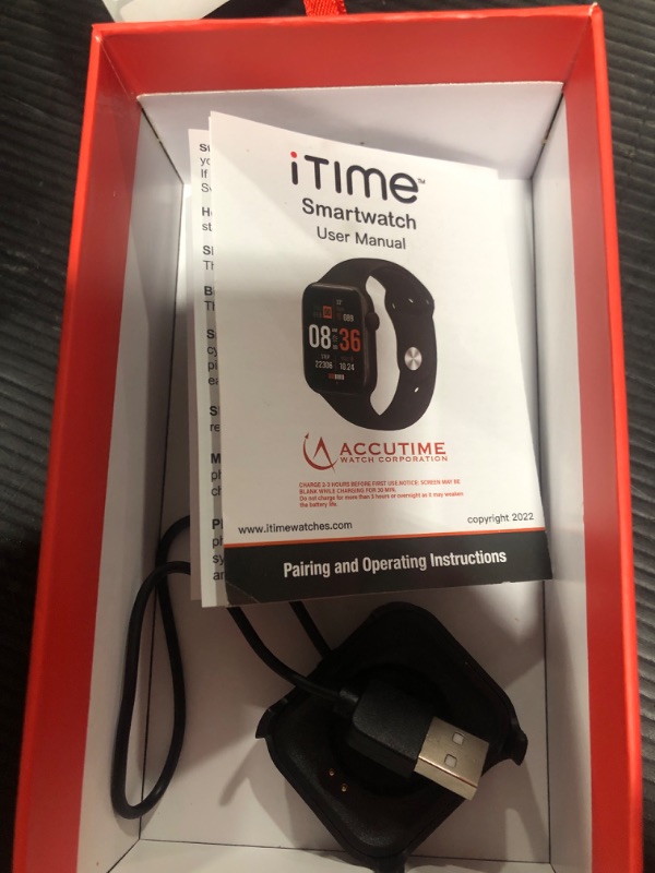 Photo 2 of iTime Smartwatch Black