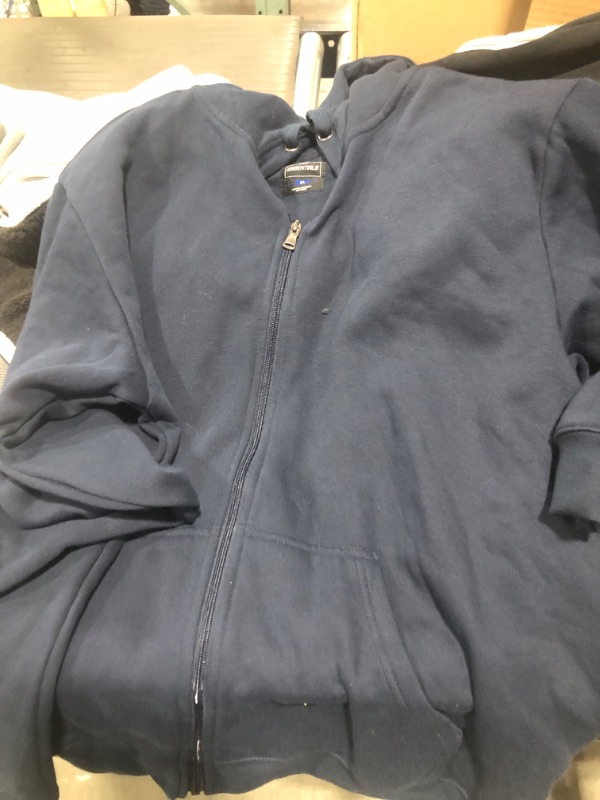 Photo 1 of FIT ESSENTIALS ZIP MENS JACKET - BLUE XL