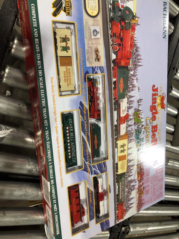 Photo 2 of Bachmann Trains - Jingle Bell Express Ready To Run Electric Train Set - HO Scale