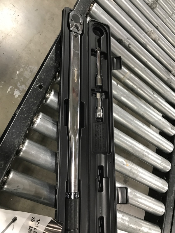 Photo 1 of EPAuto 1/2-Inch Drive Click Torque Wrench 1/2-Inch Drive SAE Shallow Impact Socket Set, CRV