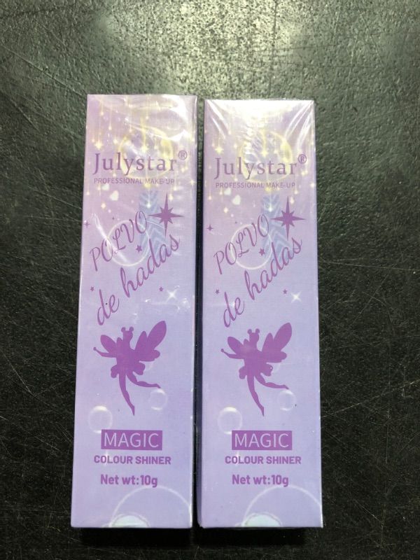 Photo 1 of 2 PACK- Julystar Professional Makeup MAGIC COLOUR SHINER- BLUE