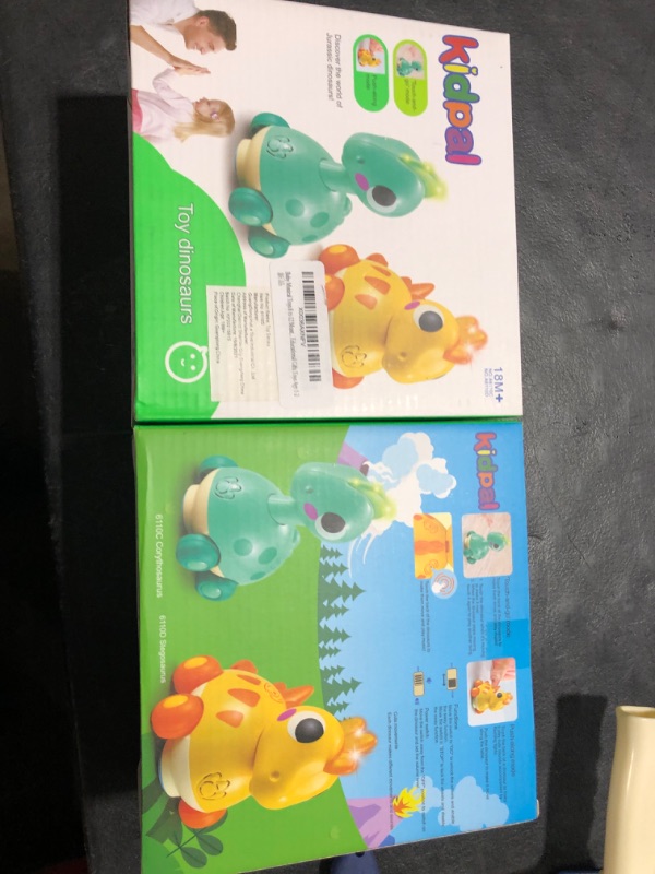 Photo 1 of 2 PACK KIDS MUSICAL DINO TOYS 