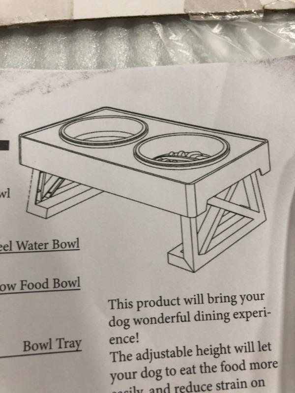 Photo 1 of ADJUSTABLE DOG BOWL 