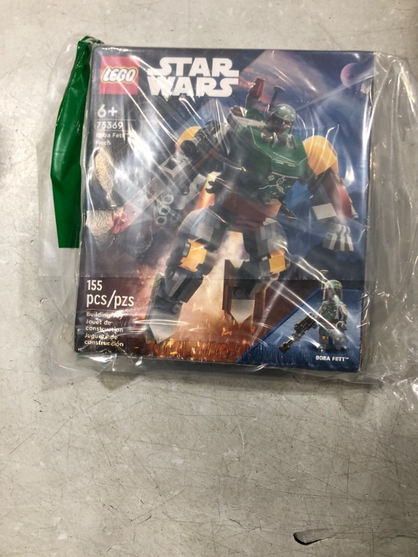 Photo 2 of LEGO Star Wars Boba Fett Mech 75369 Buildable Star Wars Action Figure, This Posable Mech Inspired by The Iconic Star Wars Bounty Hunter Features a Buildable Shield, Stud Blaster and Jetpack