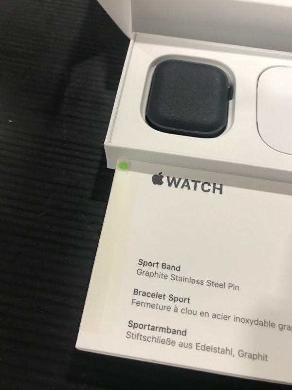 Photo 5 of Apple Watch Series 8 [GPS 41mm] Smart Watch w/Midnight Aluminum Case with Midnight Sport Band 