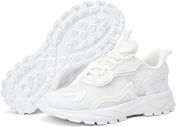 Photo 1 of Akk Womens Running Walking Shoes - Breathable Tennis Shoes Jogging Workout Lightweight Slip on Sneakers for Indoor Outdoor Gym Travel Work
Size 39 European 