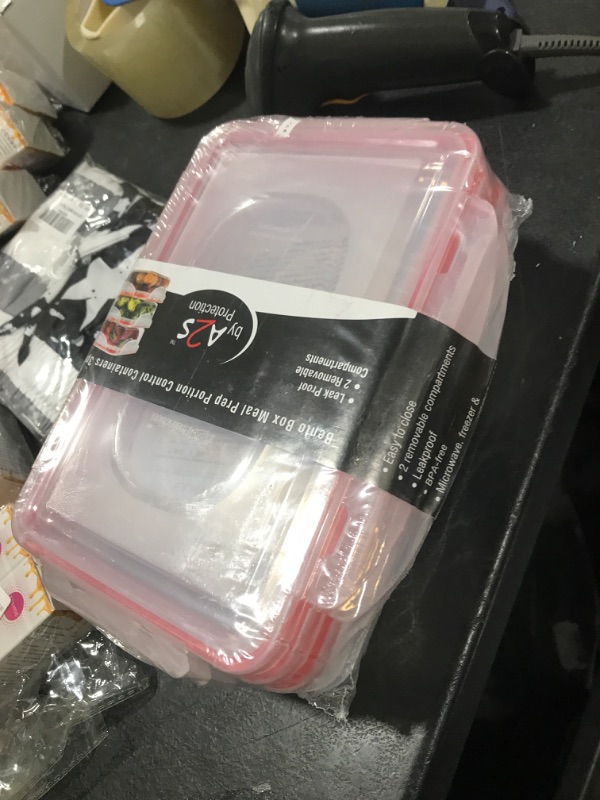 Photo 1 of 3 pack bento box red 