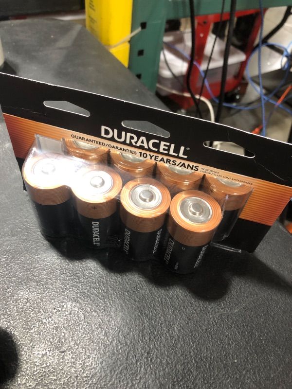 Photo 1 of Duracell Coppertop Alkaline D Battery (8-Pack)