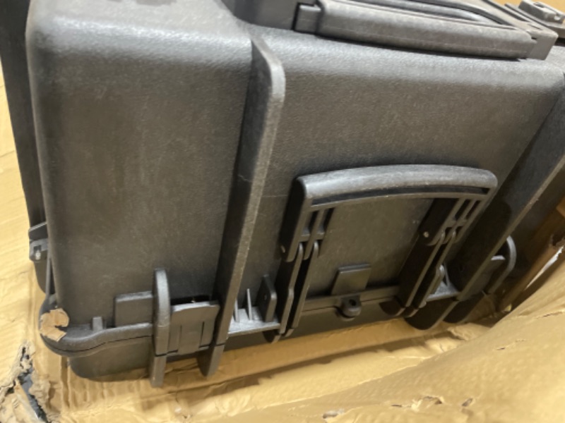 Photo 1 of Monoprice Weatherproof Hard Case with Wheels and Customizable Foam, 33