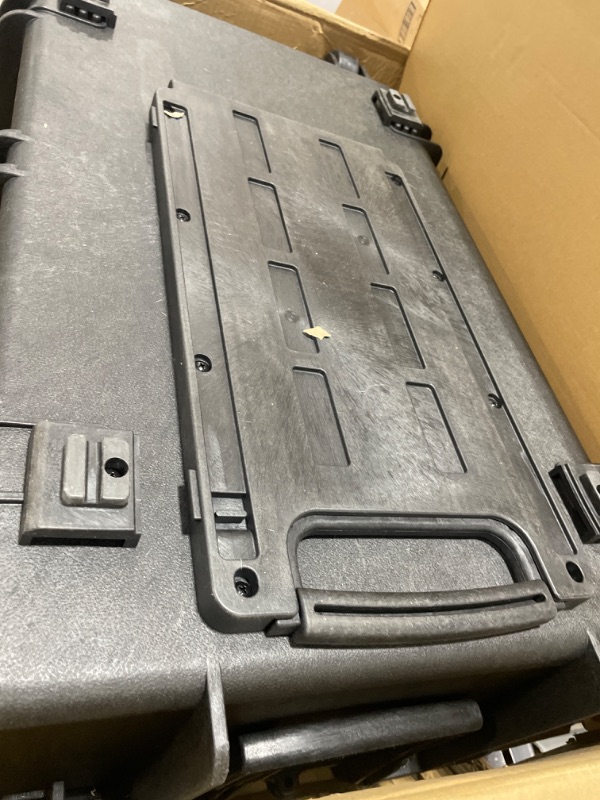 Photo 1 of Monoprice Weatherproof Hard Case with Wheels and Customizable Foam, 33