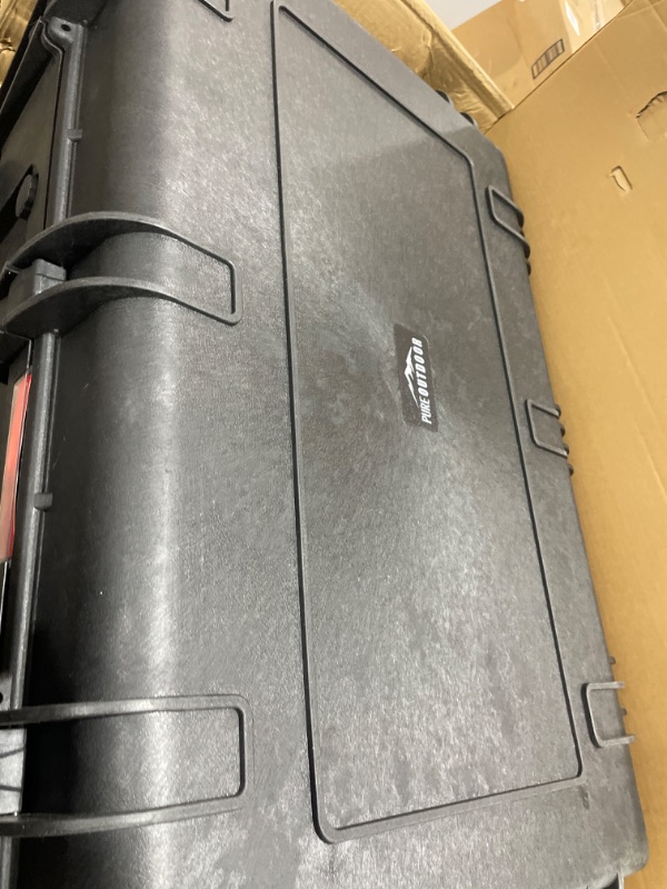 Photo 1 of Monoprice Weatherproof Hard Case with Wheels and Customizable Foam, 33