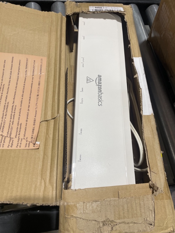 Photo 1 of Amazon Basics 12-Inch Thermal Laminator Machine 12-Inch Laminator