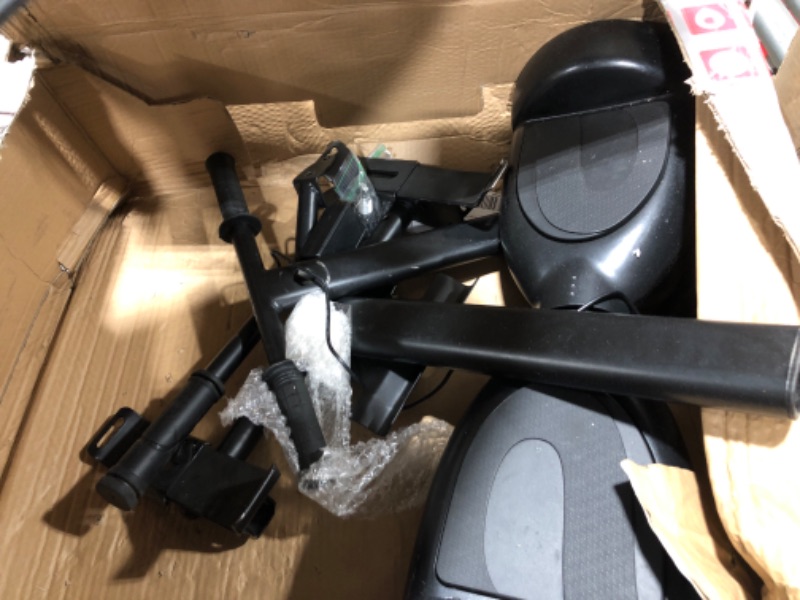 Photo 2 of **FOR PARTS ONLY, HOVERBOARD NOT OPERATIONAL** Jetson Rumble All-Terrain JetKart and Hoverboard Combo, 300-Watt Motor, Top Speed of 7 MPH, Max Range of Up To 7 Miles, Adjustable Frame, Ages 12+, Black, JKR2HB-BLK