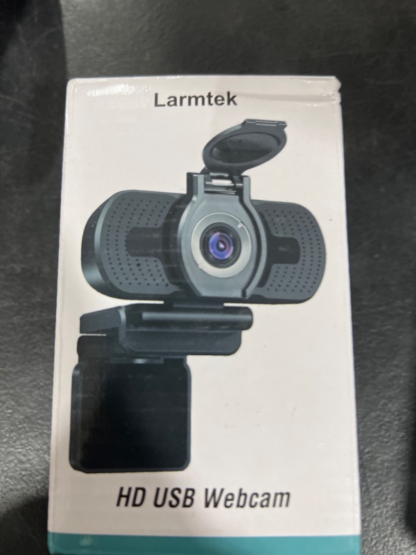 Photo 2 of LarmTek 1080p Full Hd Webcam,Computer Laptop Pc Mac Desktop Camera for Conference and Video Call,Pro Stream Webcam with Plug and Play Video Calling,Built-in Mic 1080P Webcam