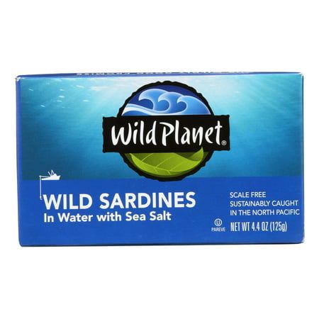 Photo 1 of (12 Pack) Wild Planet Kosher Wild Sardines in Spring Water 4.4 Oz Box
bb 11/12/23