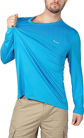 Photo 1 of 
Tuna Fishing Shirts for Men Long Sleeve UPF 50+ UV Sun Protection Rash Guard Lightweight Quick Dry for Hiking Running Swim
M