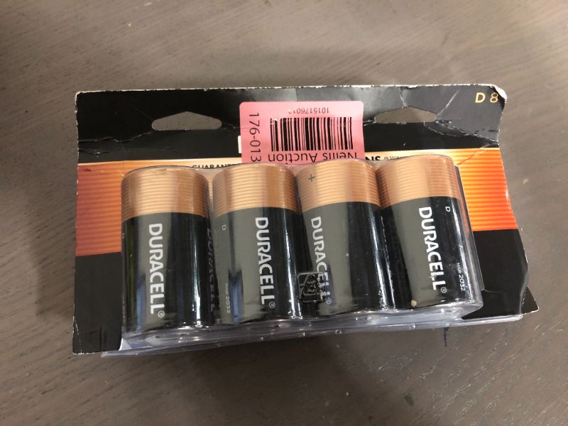 Photo 2 of Duracell Coppertop Alkaline D Battery (8-Pack)