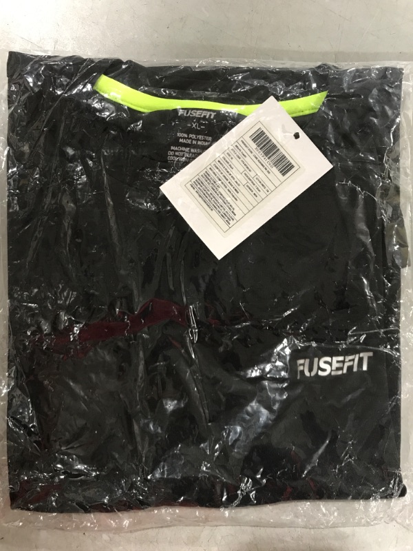 Photo 1 of Fusefit Men's Slim Fit T-Shirt - Round Neck, Short Sleeves Tee XL