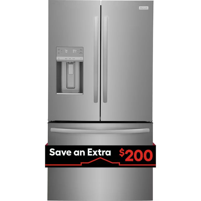 Photo 1 of Frigidaire 27.8-cu ft French Door Refrigerator with Ice Maker (Fingerprint Resistant Stainless Steel) ENERGY STAR