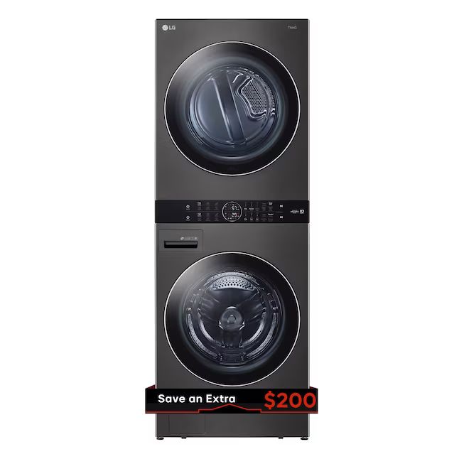 Photo 1 of LG WashTower Electric Stacked Laundry Center with 4.5-cu ft Washer and 7.4-cu ft Dryer (ENERGY STAR)