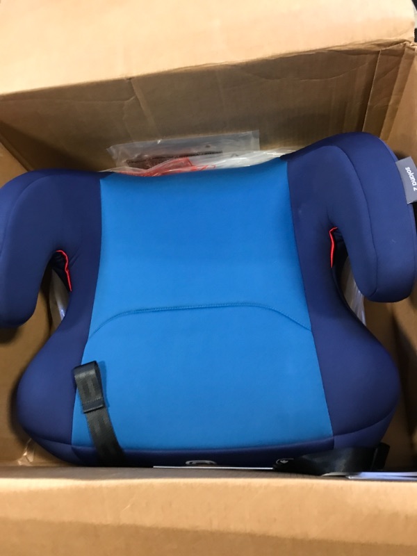 Photo 3 of Diono Solana 2 XL 2022, Dual Latch Connectors, Lightweight Backless Belt-Positioning Booster Car Seat, 8 Years 1 Booster Seat, Blue NEW! LATCH Connect Single Blue