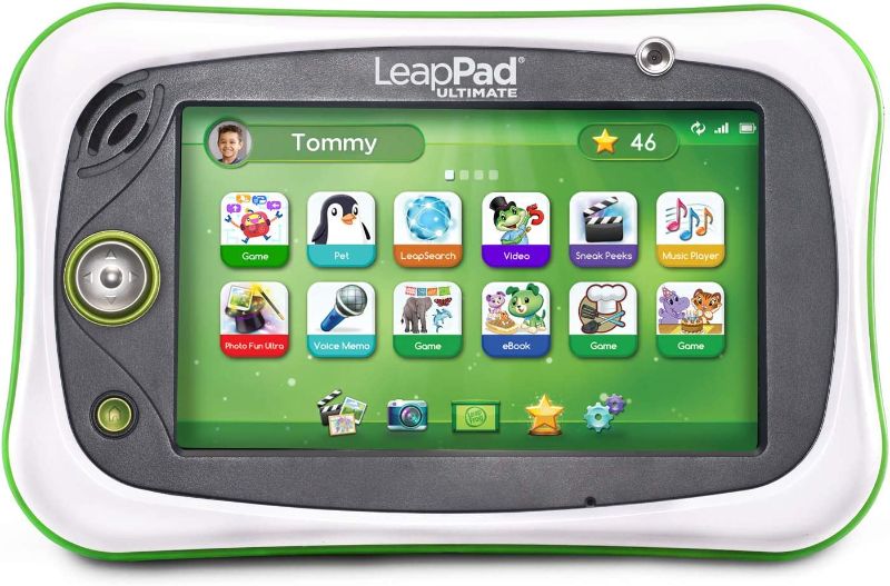 Photo 1 of LeapFrog LeapPad Ultimate Ready for School Tablet, Green / PRODUCT IS FACTORY SEALED
