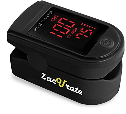 Photo 1 of 3-PACK: Zacurate Pro Series 500DL Fingertip Pulse Oximeter Blood Oxygen Saturation Monitor with Silicon Cover
