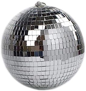 Photo 1 of 8" Mirror Disco Ball Great for a Party or Dj Light Effect 