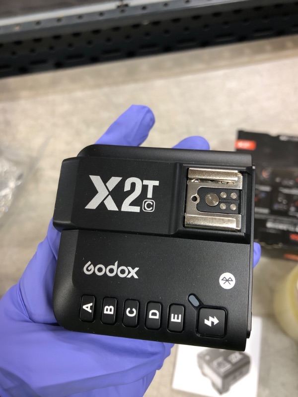 Photo 3 of Godox X2T-C 2.4G Wireless Flash Trigger Transmitter Compatible with Canon with E-TTL II HSS 1/8000s Group Function LED Control Panel Firmware Update