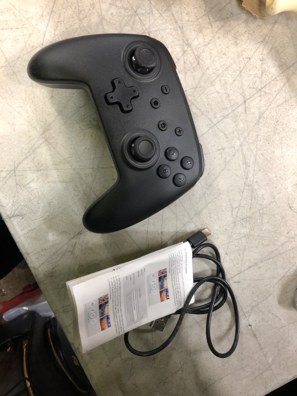 Photo 1 of Switch Controller, Switch Pro Controller Compatible with Switch/Switch Lite, Wireless Gamepad with 7 LED Colors/ Motion Control/Dual Vibration/Turbo