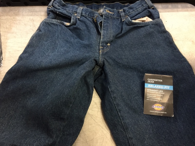 Photo 2 of Dickies Men's Relaxed-Fit Carpenter Jean
SIZE 32 X 32