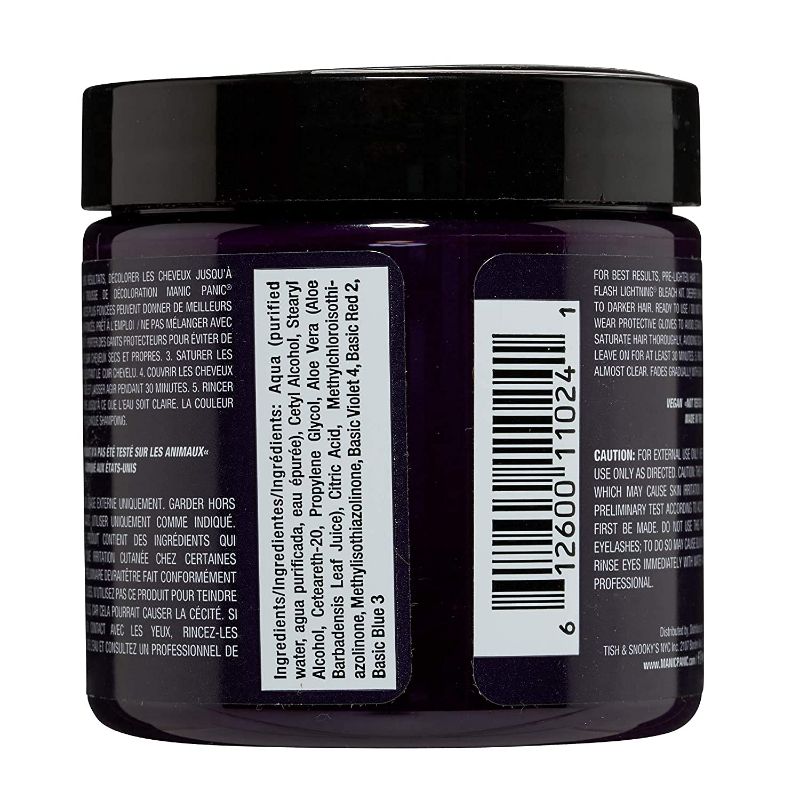 Photo 2 of MANIC PANIC Purple Haze Hair Dye Classic 2 Pack
