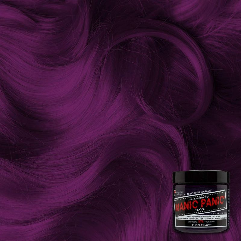 Photo 3 of MANIC PANIC Purple Haze Hair Dye Classic 2 Pack