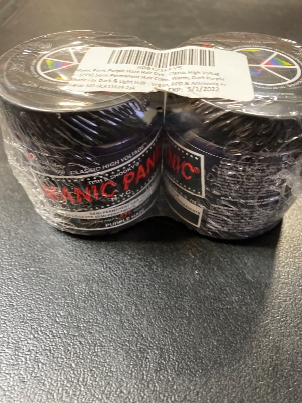 Photo 4 of MANIC PANIC Purple Haze Hair Dye Classic 2 Pack