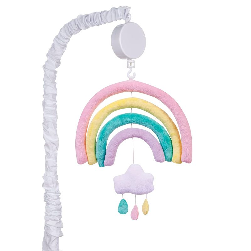 Photo 1 of Trend Lab Rainbow Baby Crib Mobile with Music, Crib Mobile Arm Fits Most Standard Crib Rails

